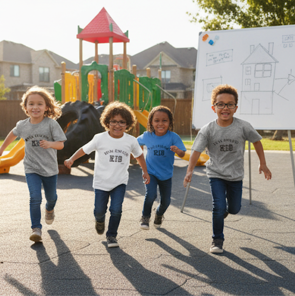 Real Estate Kid Basic Tee Shirt