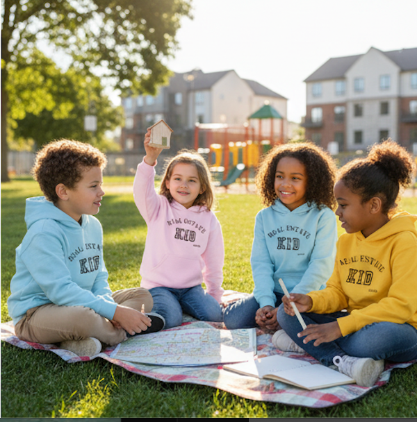 Real Estate Kid Hoodie Sweatshirt