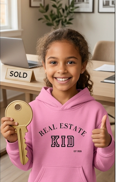 Toddler Real Estate Pullover Sweatshirt | Real Estate Kid