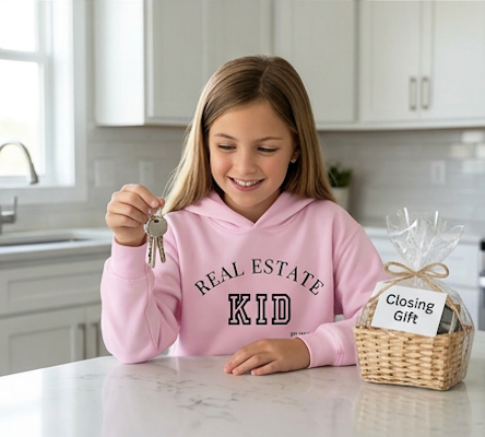 Real Estate Kid Hoodie Sweatshirt