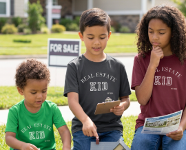 Youth Moisture Wicking Performance Tee – Kids Real Estate Shirt | Real Estate Kid