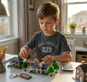 Youth Moisture Wicking Performance Tee – Kids Real Estate Shirt | Real Estate Kid