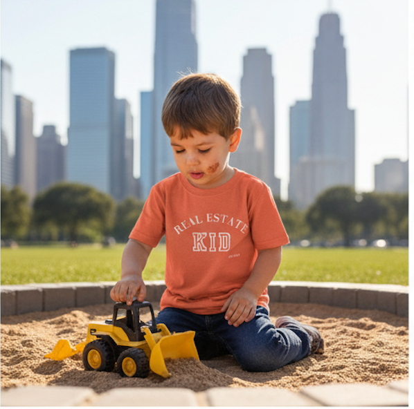 Youth Moisture Wicking Performance Tee – Kids Real Estate Shirt | Real Estate Kid