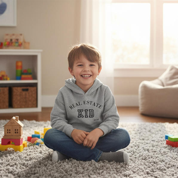 Toddler Real Estate Pullover Sweatshirt | Real Estate Kid
