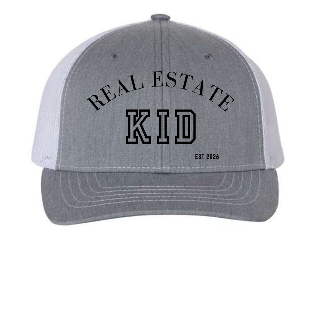 Heather Grey/ White - FRONT